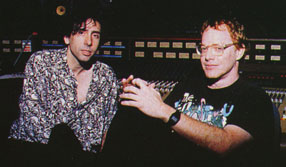 Picture of Danny Elfman and Tim Burton